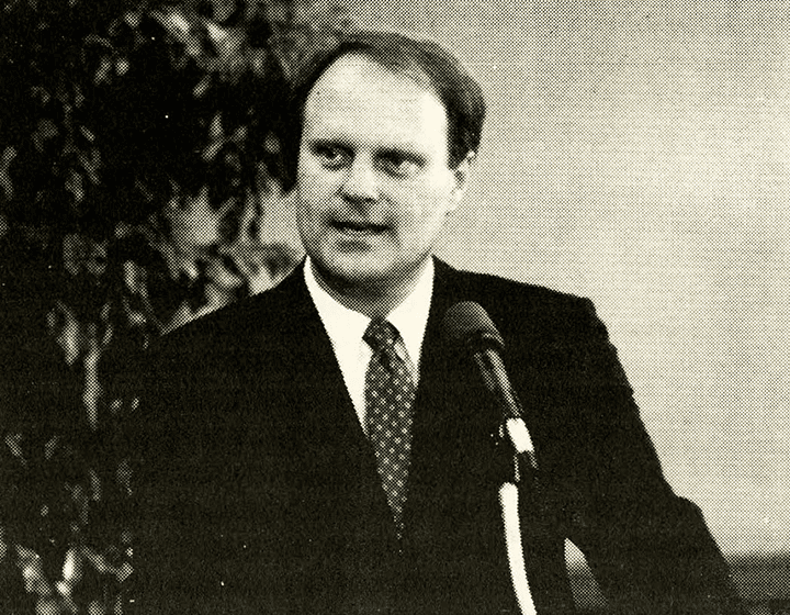 SAMUEL A. KIRKPATRICK is named fourth president of UTSA on February 8, 1990. He serves until May 16, 1999.