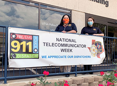UTSA Celebrates National Public Safety Telecommunicators Week