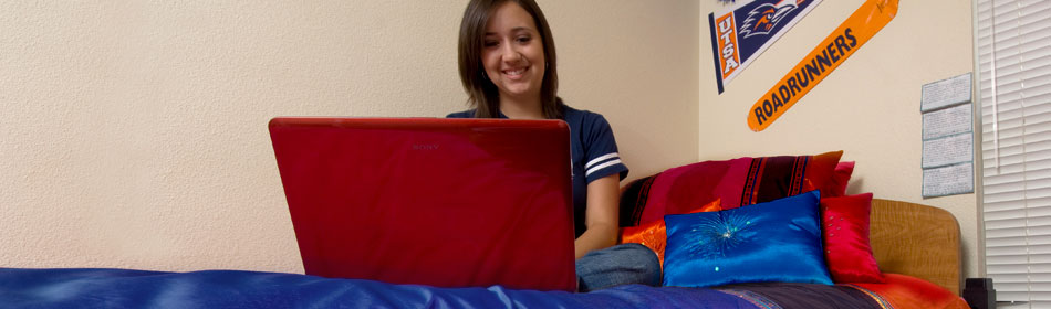 image of housing dorm room