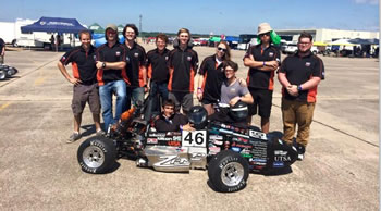 Society of Automotive Engineers Formula Team competes in Nebraska