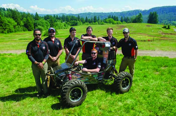 Society of Automotive Engineers
    Baja Team competes in Oregon