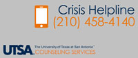 UTSA Crisis Help Line