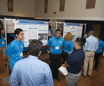 High school and college students get experience presenting research at TRiO Symposium