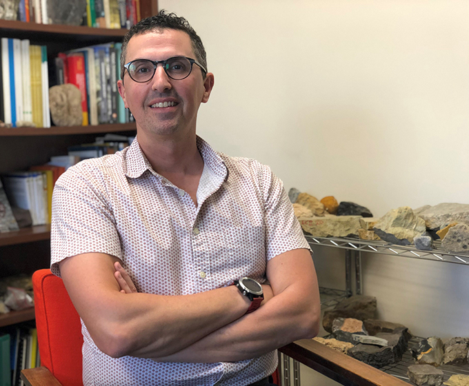 Alexis Godet receives NSF CAREER Award to research the resiliency of the ancestors of coral reefs