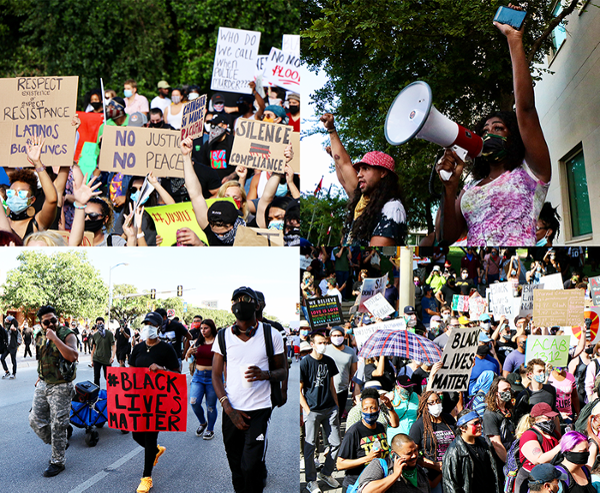 Black Lives Matter protest in San Antonio