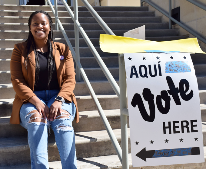 Raven Douglas fights for young voter access, engagement