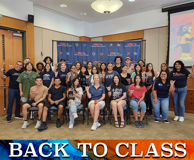 UTSA welcomes freshmen who have a history of foster care