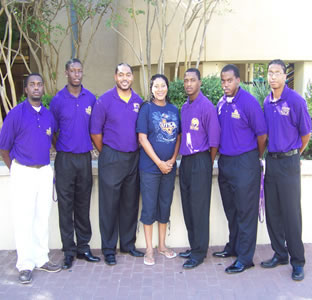 Omega Psi Phi members