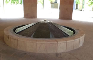 Biosciences fountain