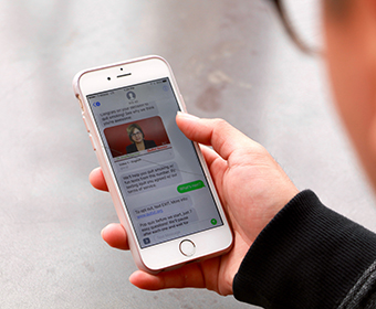 Top-tier research project encourages healthier living through online communication.