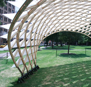 installation at Travis Park