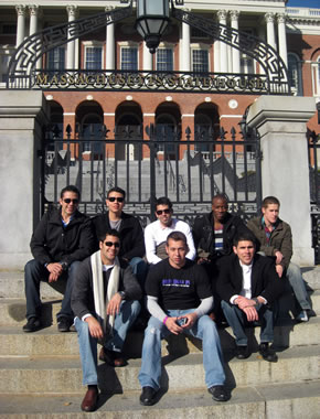 UTSA Investment Society members at Harvard
