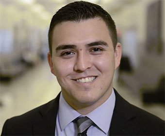 UTSA finance major Freddie Cuellar is ready to help local businesses grow