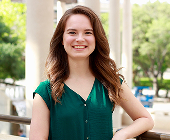 Sara Dibrell is the second UTSA student to ever receive the Goldwater Scholarship