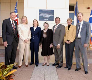 Kleberg Commons ceremony