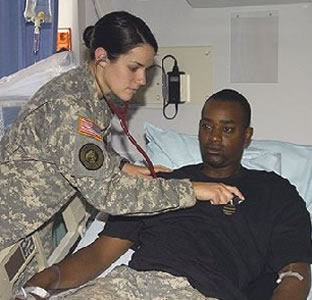 military patient care