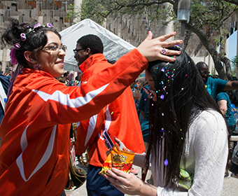 University celebrates the annual party with a purpose with events for the whole family.