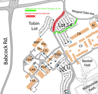 emergency exercise map