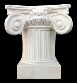 Greek ionic column
