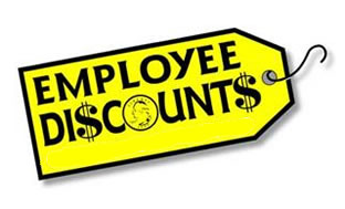 employee discount