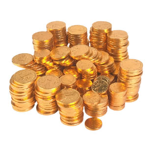 gold coins