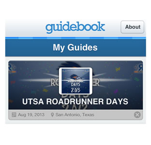 Guidebook app