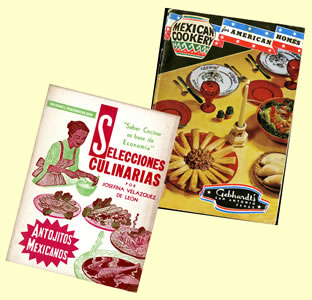 Mexican cookbook covers