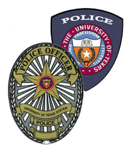 UT System police badges