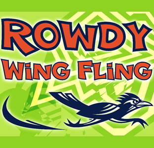 Rowdy Wing Fling graphic