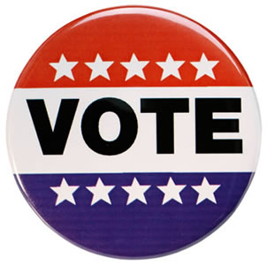 vote badge