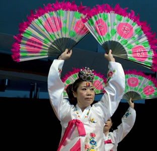 Asian Festival performer