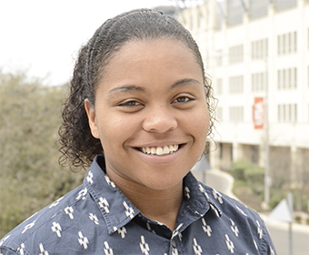 UTSA student Jasmine King is pursuing sports alongside biomedical engineering research