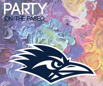 Party on the Paseo will be Thursday, April 21 on the UTSA Main Campus