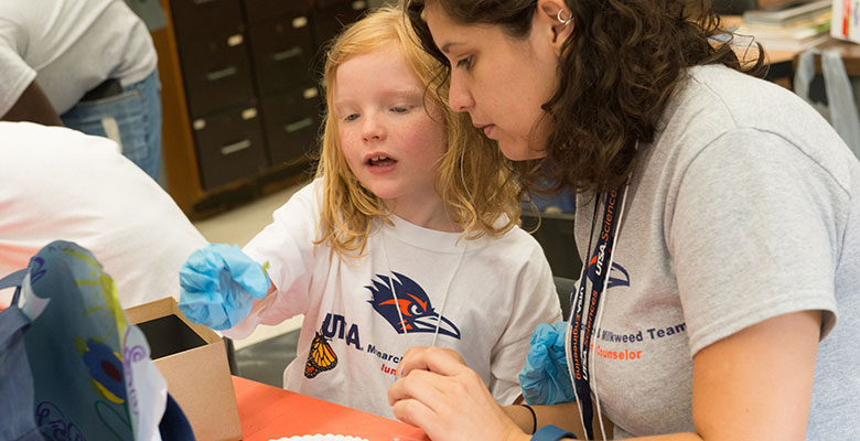 UTSA photo of the day: Monarch Butterfly Camp