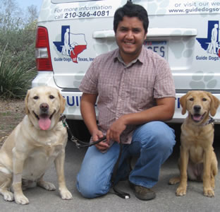 Rene Rios and dogs