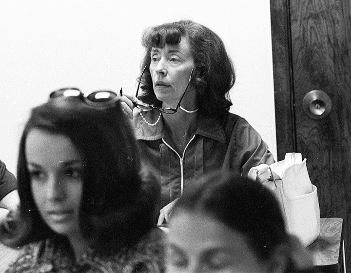 This student doesn’t seem to be sure she can believe her eyes as her exam gets under way.