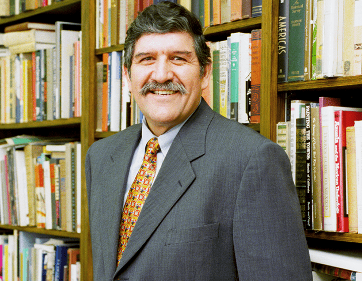 RICARDO ROMO is named fifth president of UTSA on May 17, 1999. He is the first Latino president of the Hispanic-majority university in its 30-year history. He serves until March 2, 2017.