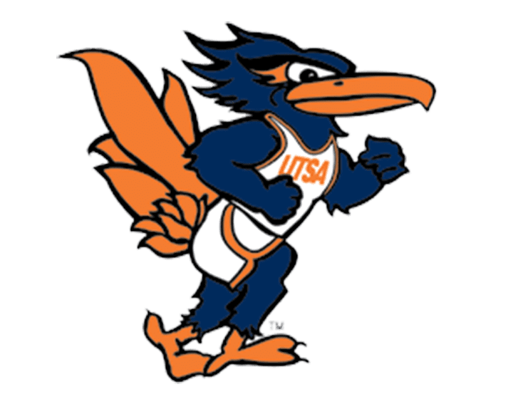 The 1988 version of Rowdy designed by UTSA staffer Tom Palmer.