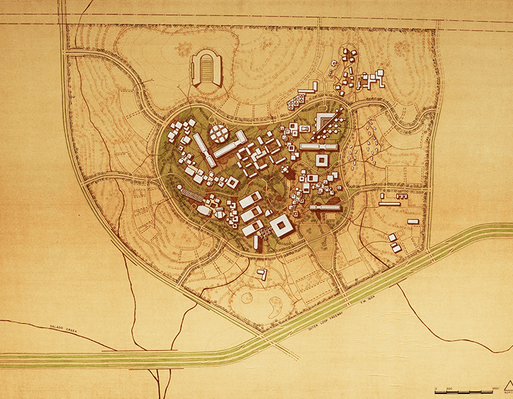 The committee’s configuration for a South Side San Antonio campus.