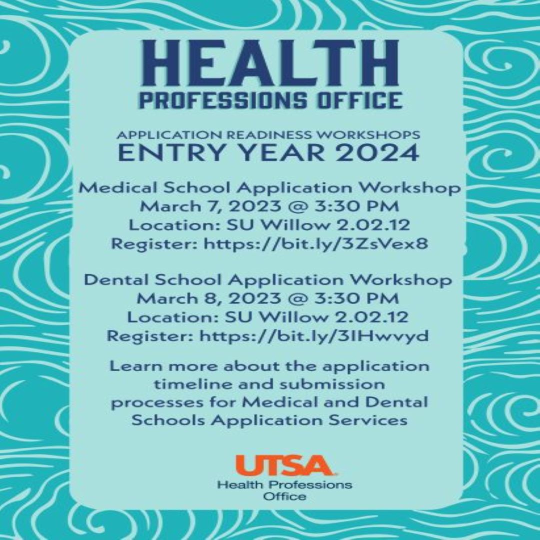 Medical Schools Application Workshop