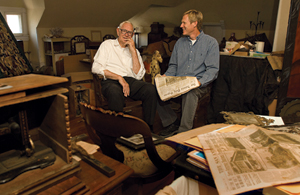 David Carter and his son Paul