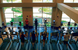 Campus Recreation Cardio Room