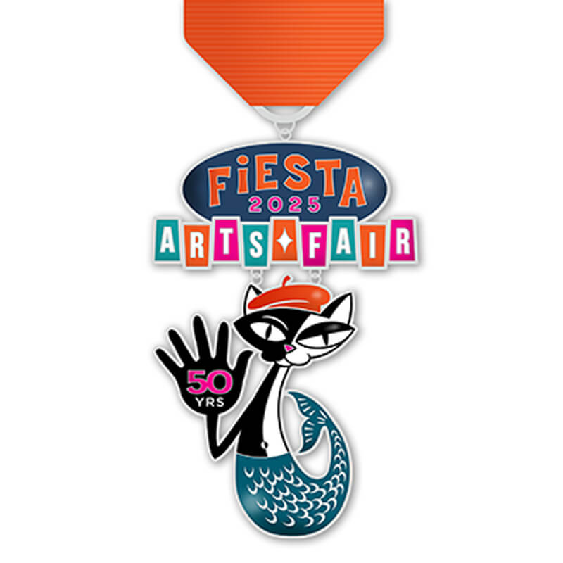 2025 UTSA Fiesta Arts Fair Medal