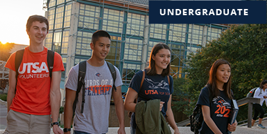 Students walking campus