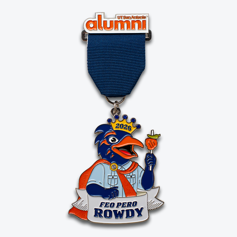 2026 UT San Antonio Alumni Fiesta Medal - Rowdy Wreath