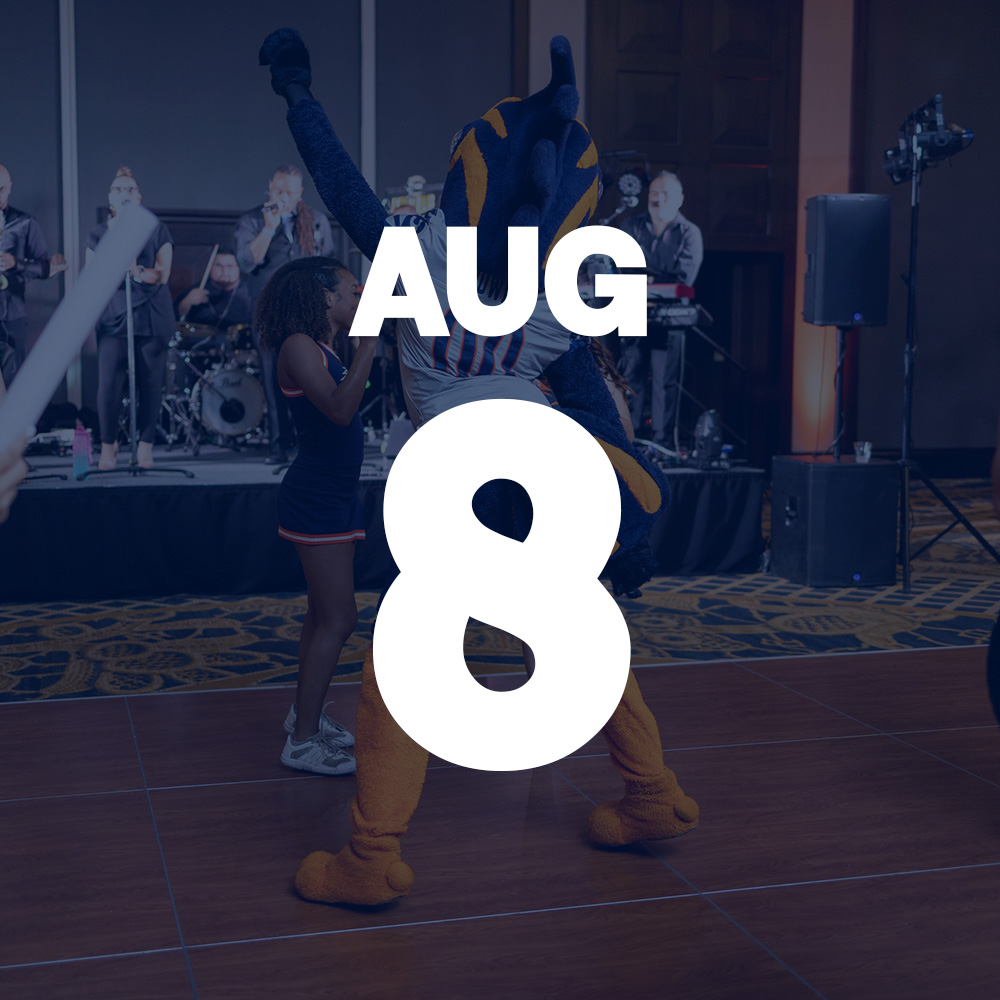 Rowdy dancing at Gala