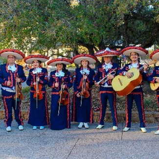 Mariachi Los Paisano posing