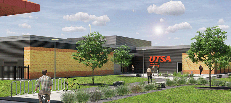 Drawing of UTSA Park West