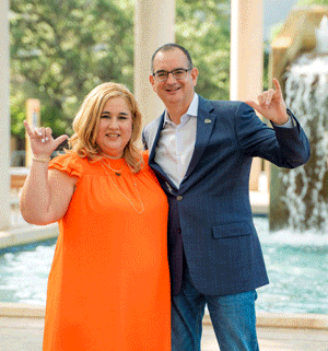 Nancy and Andrew Ozuna