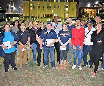 UTSA PD Leads Second Annual Safety Walk